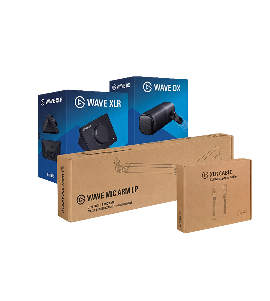 XLR Audio Bundle - Low Profile | Elgato